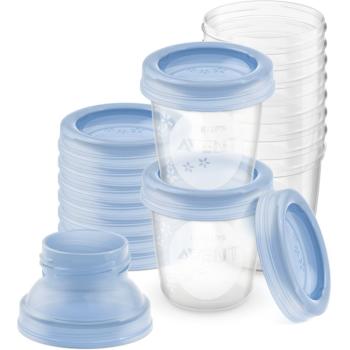 Philips Avent VIA zásobníky k uchovávání pokrmů 10x180 ml