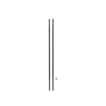 Sada 2 ks – Vysoké nohy pro modulární police Nobuko – ∅ 2,5 × 163 cm