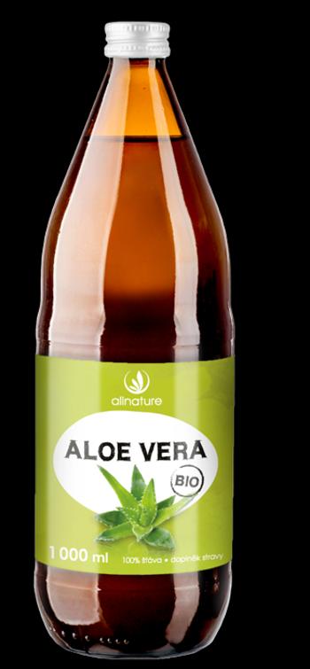 Allnature Aloe Vera BIO 100% šťáva 1000 ml