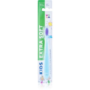 WOOM Toothbrush Kids Extra Soft zubní kartáček pro děti extra soft 1 ks