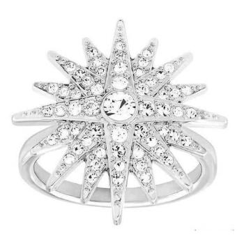 Swarovski Luxusní prsten s třpytivými krystaly Balthus 5095316 58 mm