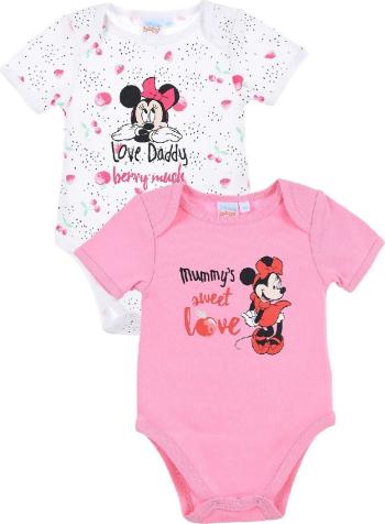 DĚTSKÉ BODY MINNIE MOUSE 2 KS D05022K0000067 Velikost: 74