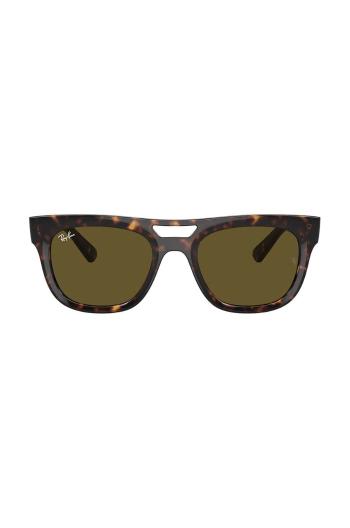 Sluneční brýle Ray-Ban PHIL hnědá barva, 0RB4426