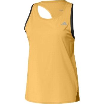 adidas ADIZERO TANK Dámské běžecké tílko, žlutá, velikost