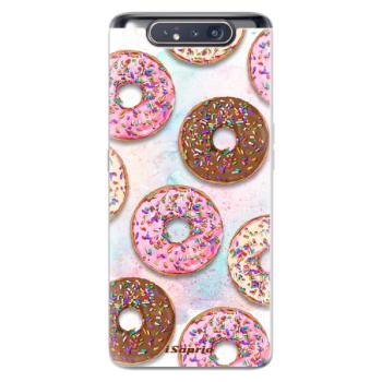 Odolné silikonové pouzdro iSaprio - Donuts 11 - Samsung Galaxy A80