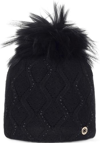 Granadilla Serrault Fur Beanie - black uni