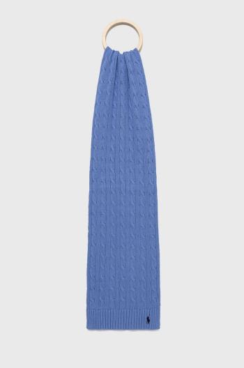 Bavlněný šátek Polo Ralph Lauren hladký