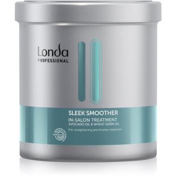 Londa Professional Sleek Smoother In-Salon Treatment hydratační a uhlazující maska pro nepoddajné a krepatějící se vlasy 750 ml