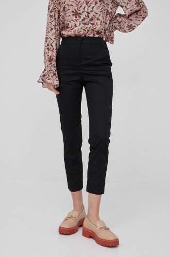 Kalhoty Pennyblack dámské, černá barva, fason cargo, high waist