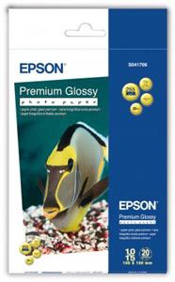 EPSON Paper Premium Glossy Photo 10x15,255g(20lis), C13S041706