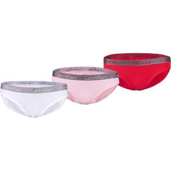 Calvin Klein BIKINI 3PK Dámské kalhotky, bílá, velikost M