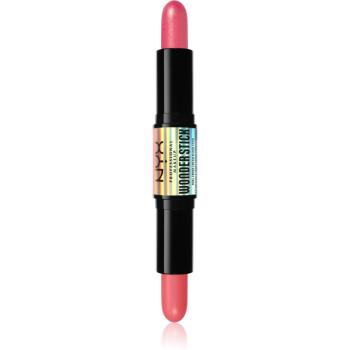 NYX Professional Makeup Pride Wonder Stick krémová tvářenka a rozjasňovač 2x4 g