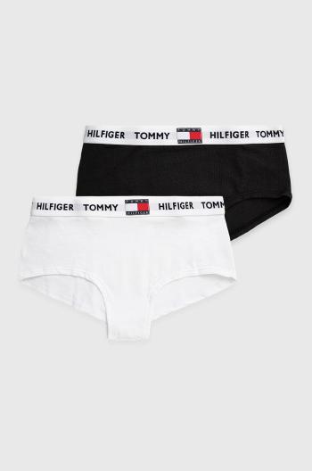 Dětské kalhotky Tommy Hilfiger černá barva