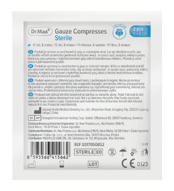 Dr.Max Gauze Compresses Sterile 5x5 cm 2 ks