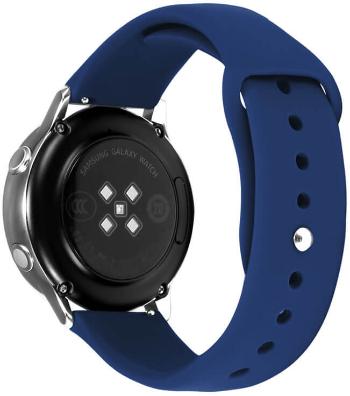 4wrist Silikonový řemínek pro Samsung Galaxy Watch - Blue 20 mm