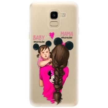 iSaprio Mama Mouse Brunette and Girl pro Samsung Galaxy J6 (mmbrugirl-TPU2-GalJ6)