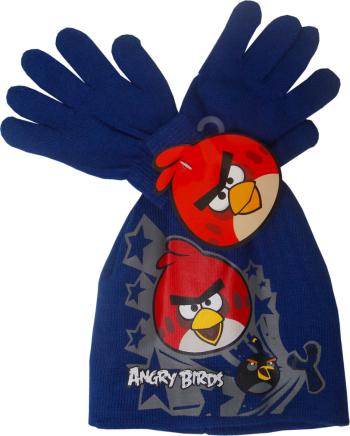 ANGRY BIRDS TMAVĚ MODRÝ ZIMNÍ SET Velikost: 52