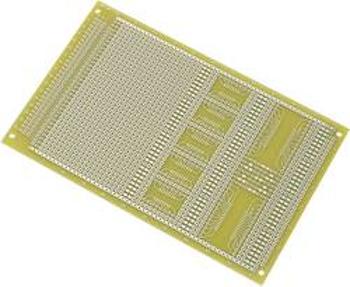 SMD eurodeska epoxid TRU COMPONENTS SU527858, (d x š) 160 mm x 100 mm, tloušťka 35 µm, RM 2.54 mm, 1 ks