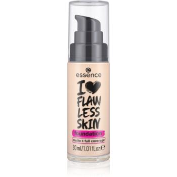 essence I LOVE FLAWLESS SKIN krycí make-up s matným efektem odstín 10 30 ml