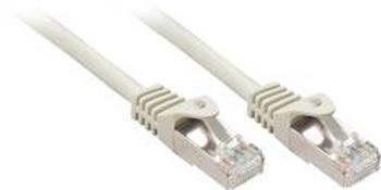 Síťový kabel RJ45 LINDY 48391, CAT 5e, F/UTP, 1.00 m, šedá