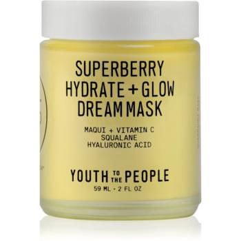 Youth To The People Superberry Hydrate + Glow Dream Mask maska pro rozjasnění a hydrataci 59 ml