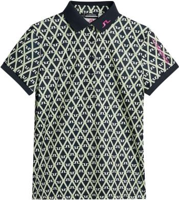 J.Lindeberg Tour Tech Print Womens JL Navy L Polo košile