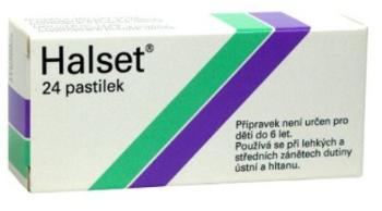 Halset 5 mg 24 pastilek