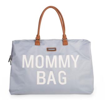 CHILDHOME PŘEBALOVACÍ TAŠKA MOMMY BAG GREY OFF WHITE