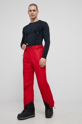 Kalhoty 4F pánské, červená barva