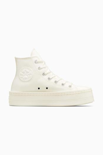 Kecky Converse Chuck Taylor All Star Modern Lift dámské, bílá barva, A06140C