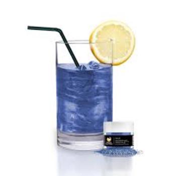 Jedlé třpytky do nápojů - modrá - Blue Brew Glitter® - 4 g - Brew Glitter