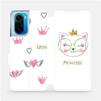Flipové pouzdro na mobil Xiaomi Poco F3 - MH03S Kočička princess (5903516666393)
