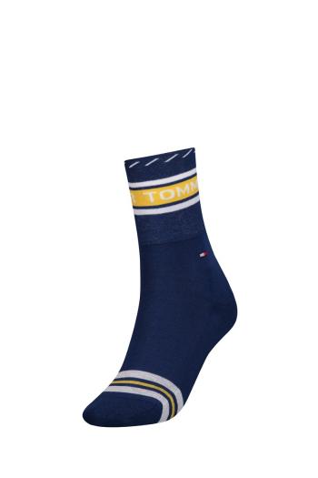 Modro-žluté ponožky Logo Sock