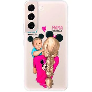 iSaprio Mama Mouse Blonde and Boy pro Samsung Galaxy S22 5G (mmbloboy-TPU3-S22-5G)
