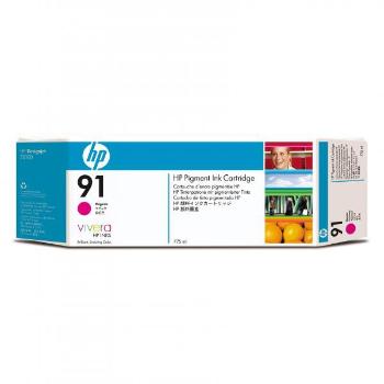 HP C9468A - originální cartridge HP 91, purpurová, 775ml