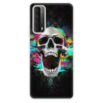 Odolné silikonové pouzdro iSaprio - Skull in Colors - Huawei P Smart 2021