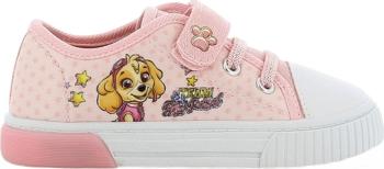 SVĚTLE RŮŽOVÉ PLÁTĚNÉ TENISKY PAW PATROL SKYE Velikost: 25