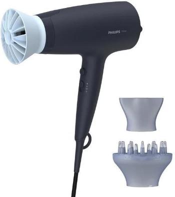 Philips BHD360/20 Series 3000 fén na vlasy, 2100 W, 6 teplot a rychlostí, s koncentrátorem, černý