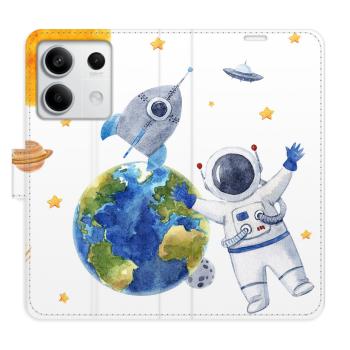 Flipové pouzdro iSaprio - Space 06 - Xiaomi Redmi Note 13 5G