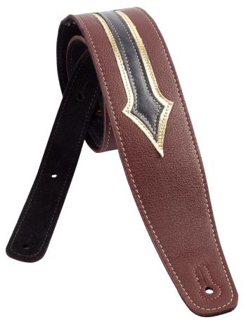 Perri's Leathers Leather Cross Brown