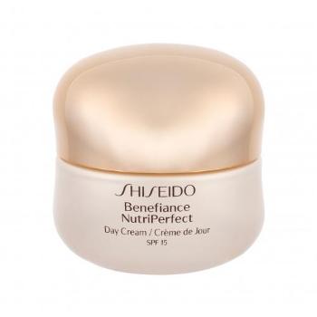 Shiseido Benefiance NutriPerfect SPF15 50 ml denní pleťový krém pro ženy proti vráskám; na rozjasnění pleti