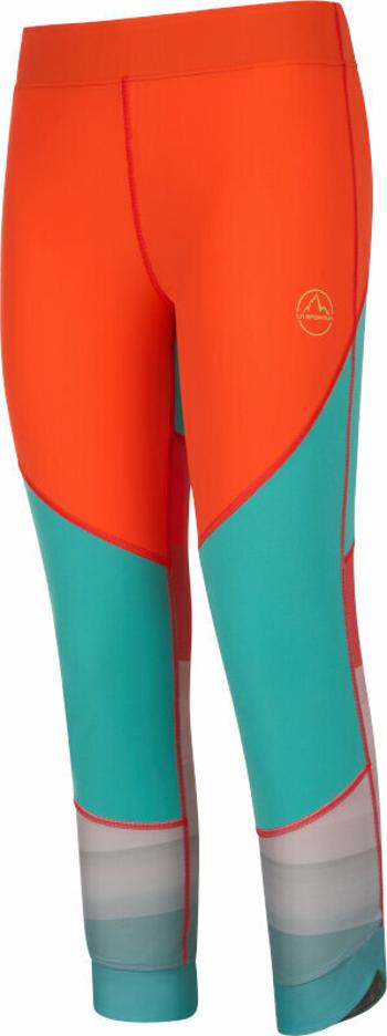 La Sportiva Sensation Leggings W Cherry Tomato/Lagoon XS Termoprádlo