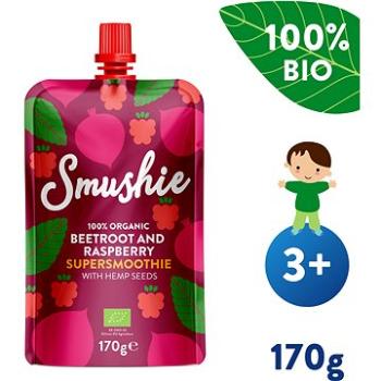 SALVEST Smushie BIO Ovocné smoothie s červenou řepou, malinami a konopnými semínky (170 g) (4740073073827)