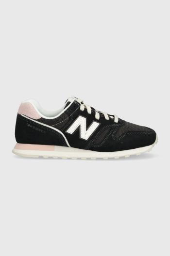 Sneakers boty New Balance WL373PR2 černá barva