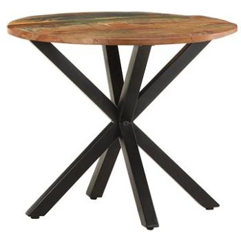 Odkládací stolek 68 × 68 × 56 masivní recyklované dřevo (320661)