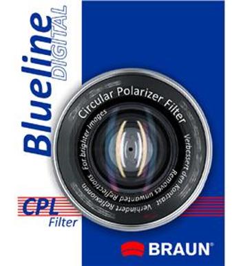 BRAUN C-PL polarizační filtr BlueLine - 55 mm