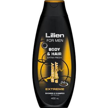 LILIEN Sprchový gel & šampon Extreme 400 ml (8595196901801)