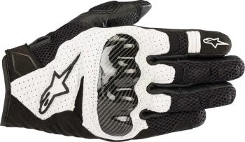 Alpinestars SMX-1 Air V2 Gloves Black/White M Rukavice