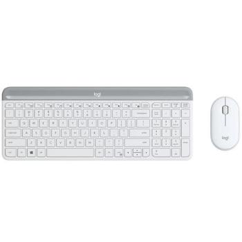 Logitech Slim Wireless Keyboard and Mouse Combo MK470 - OFFWHITE - US INT'L - INTNL, 920-009205
