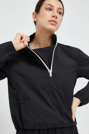 Větrovka Calvin Klein Performance CK Athletic černá barva, přechodná, oversize